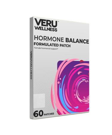 Veru Wellness Hormone Balance Myo Inositol & D-Chiro Inositol Patch - Ovarian, Mensural & Mood Support for Women (60 Patches)