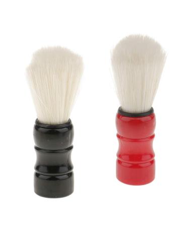 Harilla 2 Beard Shaving Nylon Hair Brush Men Shaving Cosmetic