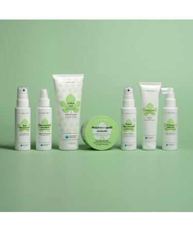 Biofficina Toscana Haarmask Sorbet - Regenerating Waves & Curls with Organic Tuscan Kiwi | AIAB Bio LAV Vegan Nickel Tested - 200 ml - Buy Online on GoSupps.com