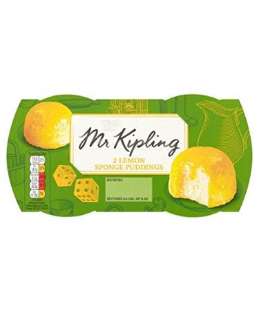 Mr. Kipling Lemon Sponge Pudding - 2 Per Package