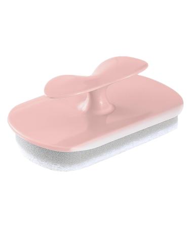Glass Squeegee Brush - Absorbent Sponge Cleaning Squeegee Brush - Improves Cleaning Efficiency Ergonomic Handle Brush for Tiled Walls Bathroom Glass Pink