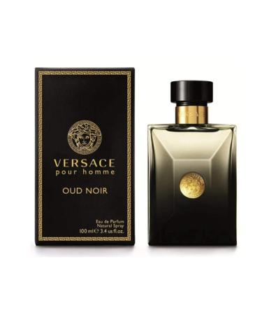 Versace Pour Homme Oud Noir 3.4 oz Eau de Parfum Spray Oriental 3.4 Fl Oz (Pack of 1) - Buy Online on GoSupps.com