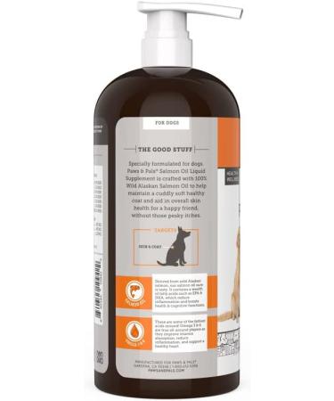 Wild Alaskan Salmon Oil for Dogs & Cats - Omega 3 Fish Oil Liquid Supplement - Made in USA - Joint Function & Heart Health Support - 32 Fl. Oz - Buy Online on GoSupps.com