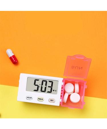 BrilliantDay Electronic Pill Timer-Reminder: Automatic Medication Dispenser with Alarms for Elderly & Kids - Buy Online on GoSupps.com