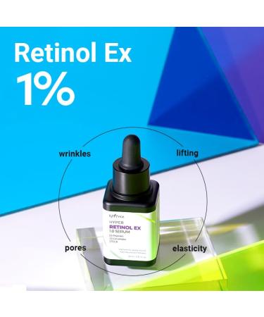 ISNTREE Hyper Retinol EX 1.0 Serum 20ml | Anti-Aging with 5 Peptides & 5 Ceramides | Reduce Fine Lines Worldwide Shipping - Buy Online on GoSupps.com