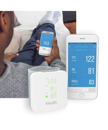 iHealth VIEW BP7S: Bluetooth Blood Pressure Monitor for Apple & Android - Buy Online on GoSupps.com