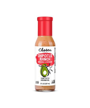 Chosen Foods Pure Avocado Oil Dressing & Marinade Chipotle Ranch 8 fl oz (237 ml)