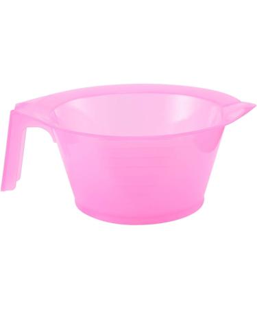 Lurrose 3pcs Hair Dye Bowl Mixing Kit - DIY Hair Colouring Tool for Salon Hairdressing - Pink - Buy Online on GoSupps.com