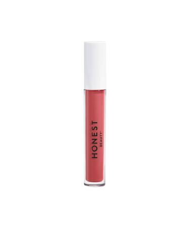 Honest Beauty Hydrating Liquid Lipstick with Hyaluronic Acid + Avocado Oil | EWG Verified  Vegan + Cruelty Free | Happiness  .12 fl oz Happiness 0.12 Fl Oz (Pack of 1)