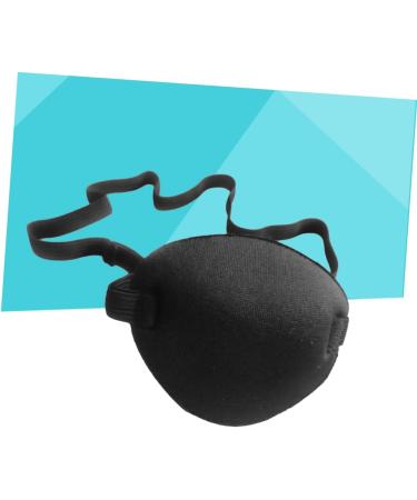 Gogogmee 2pcs Lazy Eye Cover Single Eye Adjustable Eye Patch Pirate Eye Patches for One Eye Patch Black - Buy Online on GoSupps.com