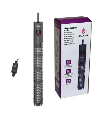 JULIAQUA Aquarium Heater Aquarium Thermostat Heater Aquarium Heater Heating Rod Aquarium Aquariums (500 W) 500W