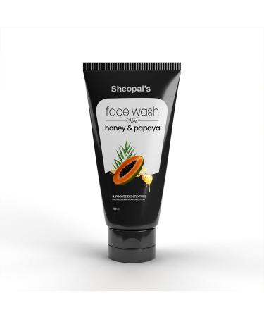 Sheopal's Honey And Papaya Face Wash Remove Tan Dead Skin And Moisturize Skin With Goodness Of Antioxidants - 100 ml Honey papaya