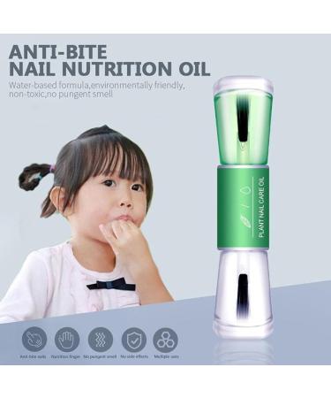 Effective Nail Biting Stop Solution No Bite Nail Polish for Kids Adults Thumb Sucking Finger Sucking Stop (English version) - Buy Online on GoSupps.com