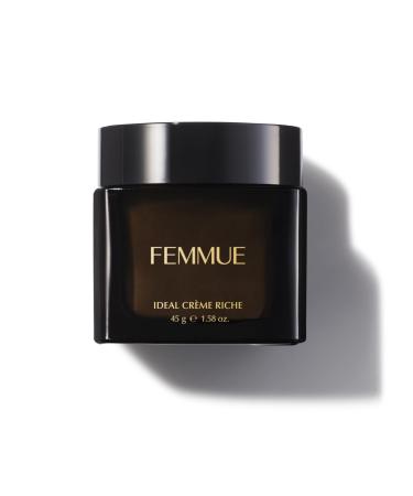Ideal Creme Riche Face Moisturizer Cream (1.58 oz) | With Camellia Seed Oil to Nourish Dry Damaged Skin | Korean Skincare