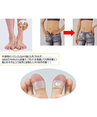 Buy Flexible Silicone Toe Rings - Detox WONDERMAGNET 2-Piece Set | Energetix 4you Magnetic Rings 2.5 cm - Buy Online on GoSupps.com