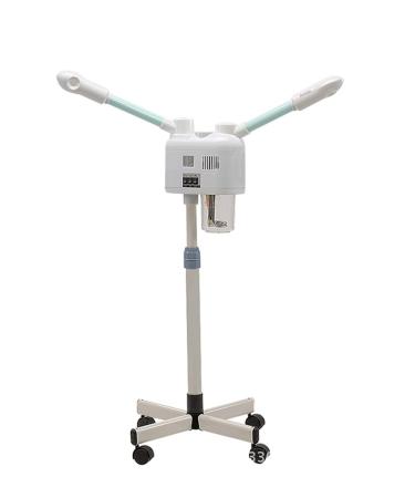 Professional Facial Steamer Ozone Steamer 2 in 1 Function Can Use at Home and Beauty Salon Extract Blackheads Rejuvenate and Hydrate Your Face Skin for Youthful Complexion Adjustable Height