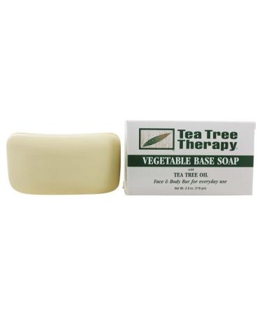Buy Tea Tree Therapy Vegetable Soap - 6x3.9 Oz | Natural Tea Tree Oil for Healthy Skin - International Shipping Available - Buy Online on GoSupps.com