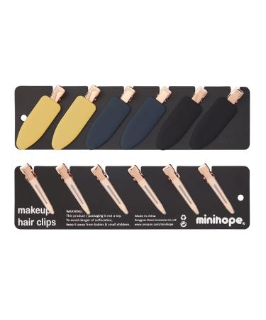 Minihope 12pc No Bend Hair Clips, Curl Pin Clips for Makeup 2022 Style - Morandi - Buy Online on GoSupps.com