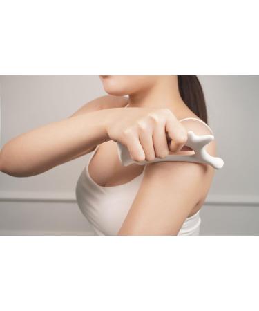 Roy Rosa 100% Ceramic Gua Sha - Acupuncture Therapy for Face & Body | Reduces Fine Lines Wrinkles Muscle Tension | Made in South Korea - Buy Online on GoSupps.com
