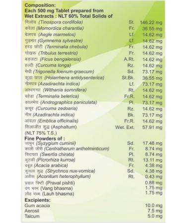 Patanjali Combo Divya Madhunashini vati extra power + Divya Madhugrit Tablet - Buy Online on GoSupps.com