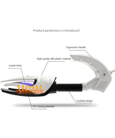 TYXTYX Electric Shoe Dryer with UV Ozone Deodorizer | Digital Controls & Timer | Prevent Odor | Glove Dryer Sanitizer (Size 13.2x11cm 10w) - Buy Online on GoSupps.com