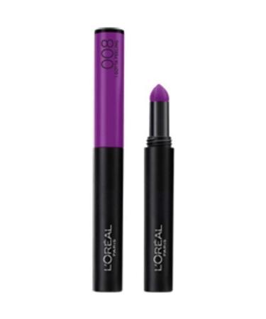 L'Or al Paris Infaillible Matt Lip Powder Stick 008 - I Gotta Feeling | Purple 11g | International Shipping Available - Buy Online on GoSupps.com