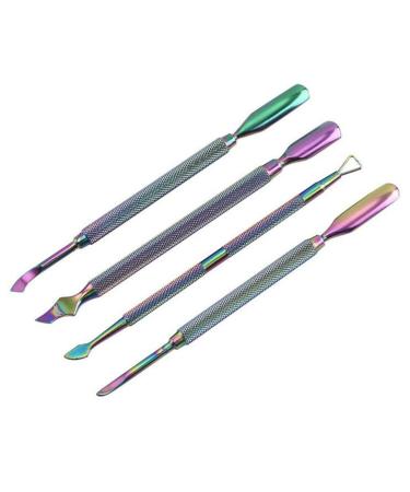 FOMIYES 1 cuticle trimmer metal cuticle pusher Spoon Nail Cleaner Nail Care Kit cuticle pusher kit nail cuticle tool cuticle remover kit cuticle scraper cuticle spoon nail tool pedicure