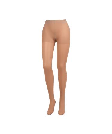 Compressana Calypso 140 the - fine -knit support tights - almost opaque fine and smooth mesh image - Effective support effect with 15-18 mmHg compression (support class 3) - 1 piece II - S - 36-38 Silk