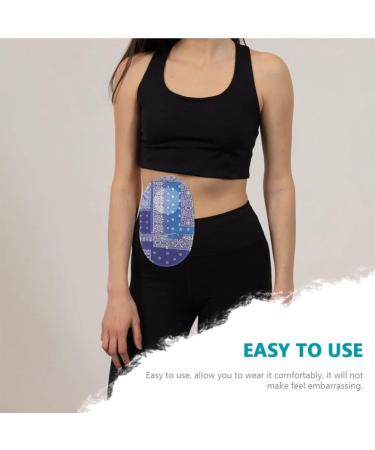 DOITOOL 2Pcs Ostomy Pouch Cover One- Piece Stretchy Colostomy Bag Cover Waterproof Stoma Shower Cover - Buy Online on GoSupps.com