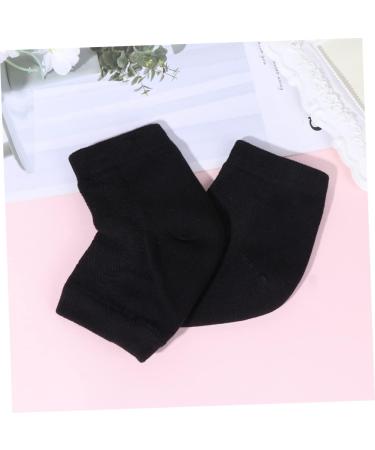 Housoutil 2 Pairs Silicone Heel Protector Moisturizing Heel Sleeve Moisturising Heel Sock Plantar Socks for Women Toeless Socks Women Socks Absorb Sweat Women's Socks Men and Women - Buy Online on GoSupps.com