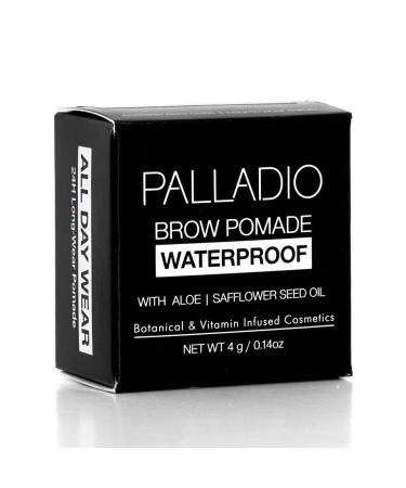 Palladio Brow Pomade Dark Brown | Waterproof Smudge Proof 24 Hour Wear | Flawless Brows Creamy Formula for Dramatic Definition - Buy Online on GoSupps.com