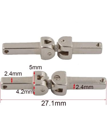 SBTRKT 10 Pairs 5mm Spring Hinges | Acetate Sunglasses Hinges for Plastic Eyeglasses Replacement - International Shipping Available - Buy Online on GoSupps.com