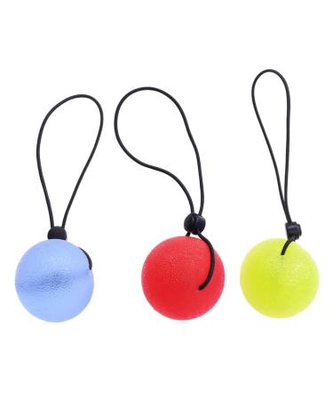 FRCOLOR 3 STK Power Balls Train stress balls stress balls finger trainers stress balls exercises squeezeball grip strengths ball round ball squirrel fringing ball fitness powerball