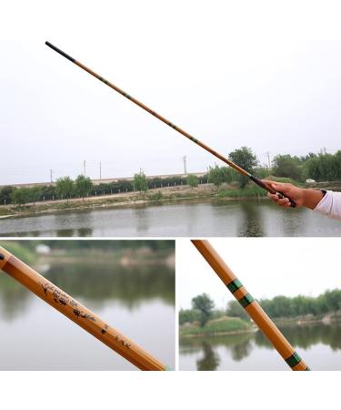 Buy Yadlcr 28 Hardening Karaoke Rod - 3.6m to 6.3m Carbon Fishing Rod | Super Hardness & Imitation Bamboo | International Shipping Available - Buy Online on GoSupps.com
