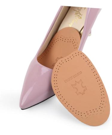 FOMIYES Leather Half Insoles - 3 Pairs Breathable Comfort Cushions for Men and Women - Forefoot Shoe Pads for All-Day Support - Buy Online on GoSupps.com