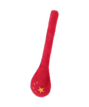Minkissy Pasha Board shoulder massage tool knocking hammer body stroke personal care tool finger vibration tool for adults fun massage red FU character memory foam fitness