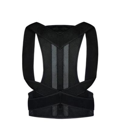 YMGSCC Posture Corrector Back Brace Clavicle Support Stop Slouching Hunching Adjustable Trainer(XL) X-Large B