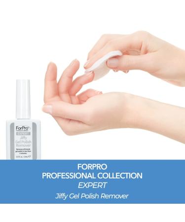 ForPro Expert Jiffy Gel Polish Remover - Fast Gel Removal in Under 5 Minutes - Buy Online on GoSupps.com