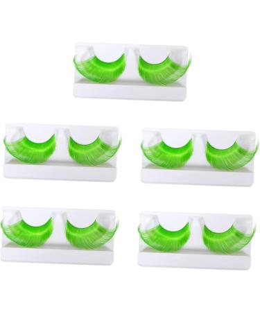 Abaodam 10 Pairs Halloween Extra Long False Eyelashes Eyelashes Costume Eyelashes Fake Lashes False Eyelashes Party Look 3d False Eyelashes Goth Super Long Chemical Fiber Girl Set - Buy Online on GoSupps.com