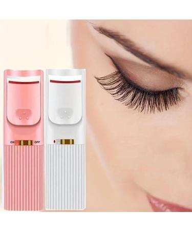 Effortless Lash Curler: Instant Eye-Opening Effect Easy-to-Use Eyelash Curling Tool-Design for Home & Travel(1pc white) - Buy Online on GoSupps.com