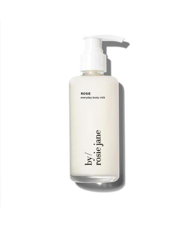 By Rosie Jane Everyday Body Milk (Rosie) - Hydrating Toner & Body Moisturizer to Help Even Skin Tone - Infused with Soothing Aloe Vera and Turmeric Root to Promote Anti-Aging (5 Ounce)