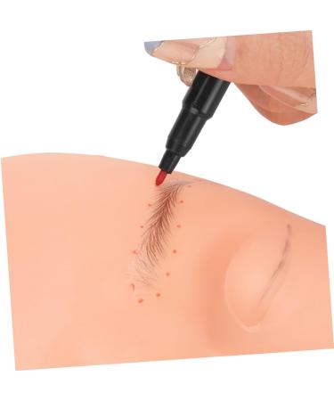 Healvian 50 Pcs Marker Pen Pencils Waterproof Brow Pencil Brow Pen Tool Red Plastic - Buy Online on GoSupps.com