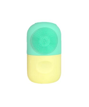Ice Cube Face Roller - Silicone Ice Mold for Face Beauty | Food Grade Silicone Ice Roller for Face Naturally Conditioning Facial Cleansing Yellow Green
