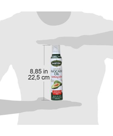Mantova Avocado Oil Spray 5 oz - 100% Pure Cooking Oil for Healthy Keto Snacks, Baking, Grilling & Seasoning - No Waste Oil Dispenser Bottle - Pack of 1 - Buy Online on GoSupps.com
