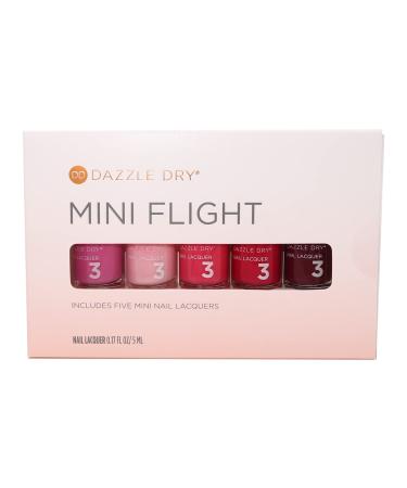 Dazzle Dry Mini Flight - Coronado - 5 Mini Lacquers Coronado 0.17 Fl Oz (Pack of 5) - Buy Online on GoSupps.com