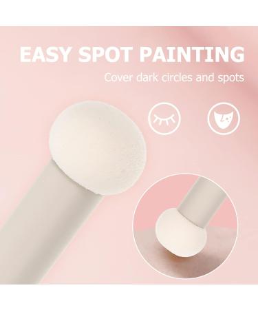 Set of 9 Make-Up Small Powder Puff Sponge Blender Brush Dry Wet with Sponge Makeup Applicator Sponge Dry Moist Mini White Makeup Tools Make Up Miss Latex Sponge - Buy Online on GoSupps.com