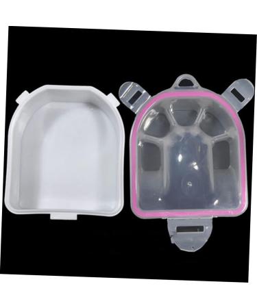 Ipetboom Nail Powder Bowl Soak off Bowl Acrylic Nail Remover Bowl Manicure Tools Manicure Care Soak Bowl Manicure Soak Bowl Nails Soaking Remover Bowl Nail Spa Bowl Hand Bowl Thicken - Buy Online on GoSupps.com