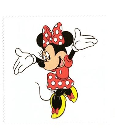 Microfibre cloth for cleaning glasses - Minnie motif - glasses cleaning cloth NEW