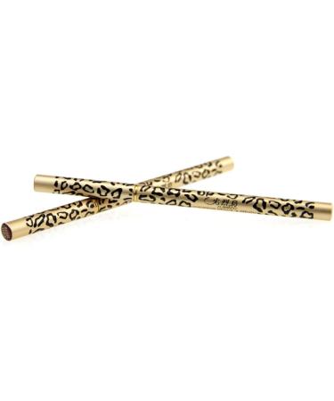 FOMIYES 2pcs Set 12pcs Waterproof Eyebrow Pen Eyebrow Pencil Brush Iron Tube Leopard Print Eyeliner 1 count (Pack of 1) As Shownx2pcs - Buy Online on GoSupps.com