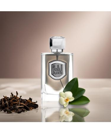 Lattafa Liam Grey Eau de Parfum Spray for Unisex 3.4 Ounce 3.4 Fl Oz (Pack of 1) Fresh - Buy Online on GoSupps.com